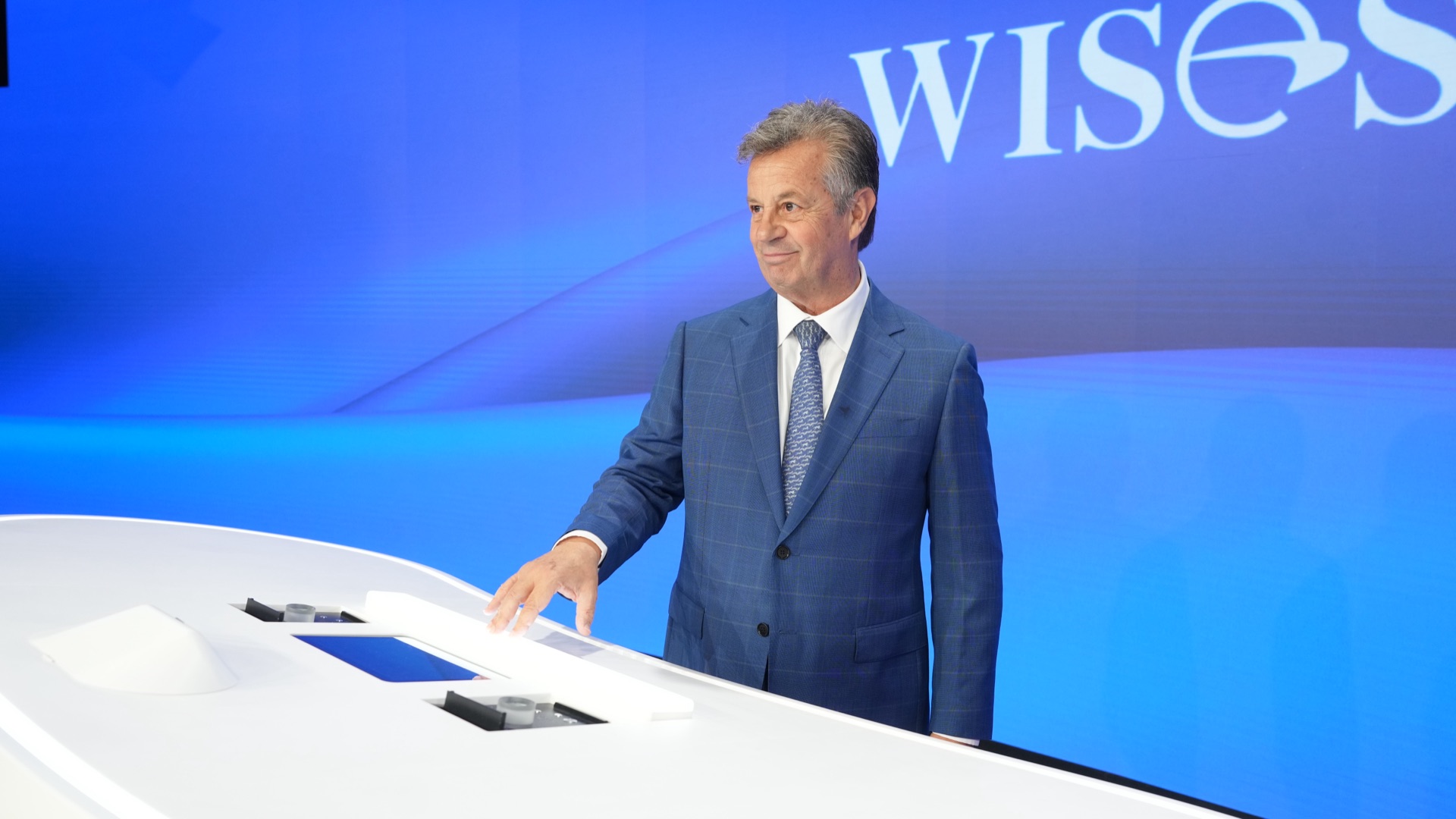 WISeSat.Space Nasdaq Opening Bell ceremony