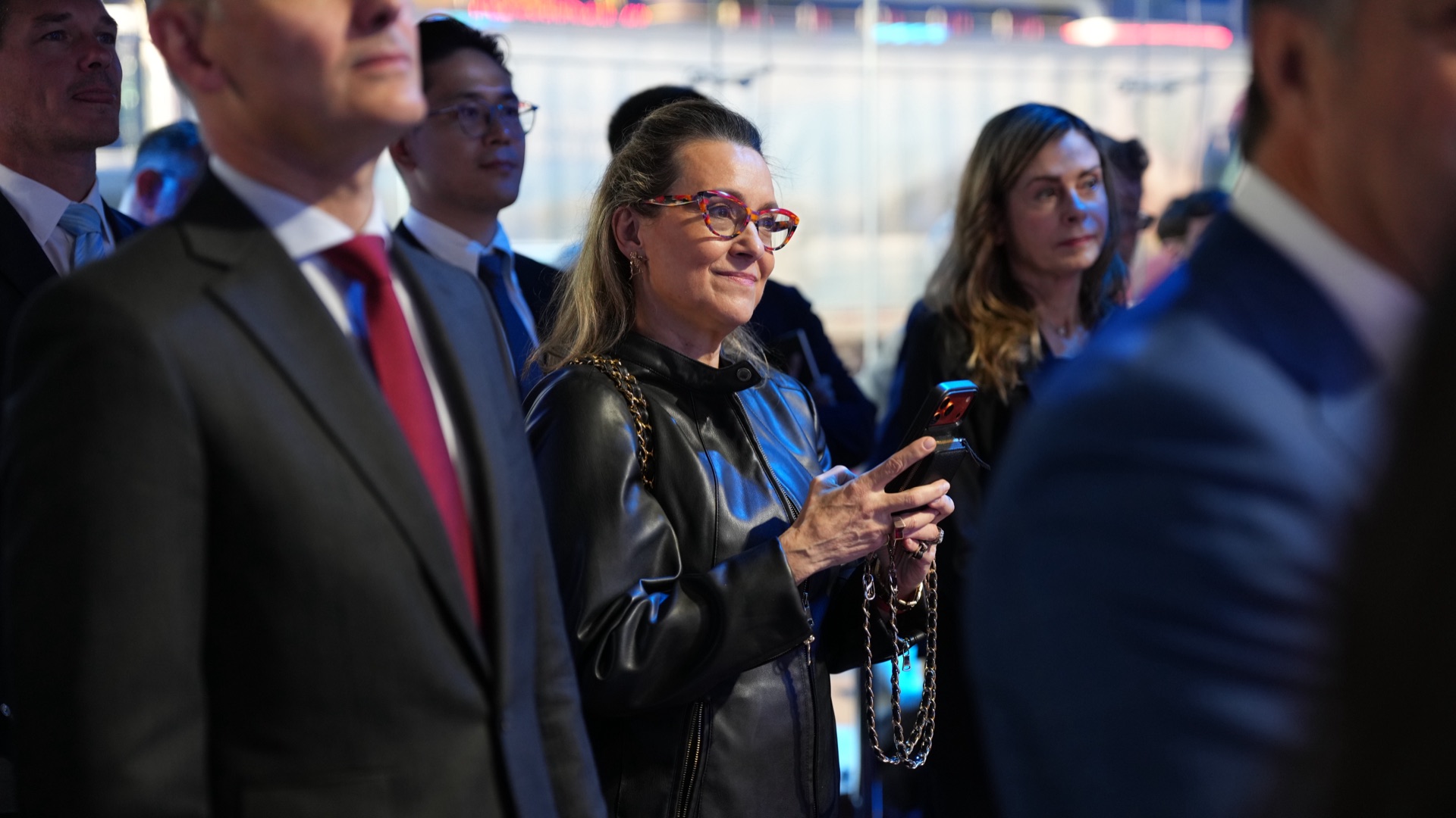 WISeSat.Space Nasdaq Opening Bell ceremony